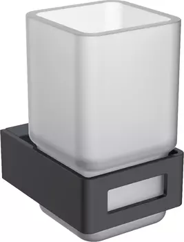 Стакан для зубных щеток Boheme Q 10944-B черный