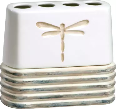 Стакан Creative Bath Dragonfly DGF60NAT для зубных щёток