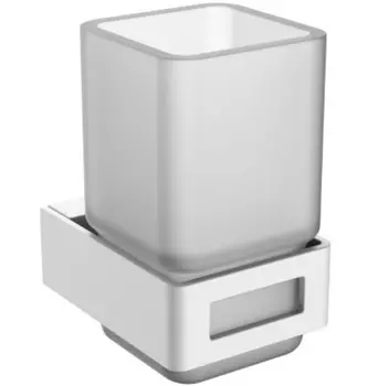 Стакан для зубных щеток Boheme Q 10944-MW белый матовый