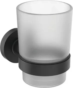 Стакан Ideal Standard IOM A9120XG матовое стекло, silk black