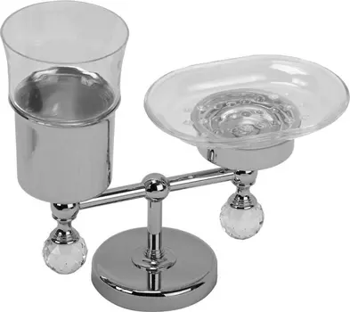 Стакан Migliore Amerida 16591 и мыльница, хром