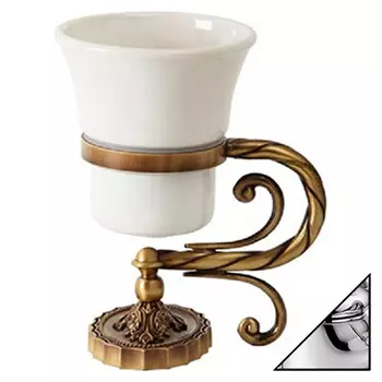 Стакан Migliore Edera 16929 хром