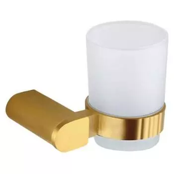 Стакан Nofer Capri 16231.G золото матовое