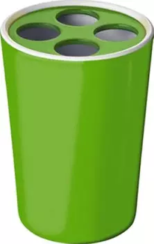 Стакан Ridder Fashion 2001205 для зубных щёток, зеленый