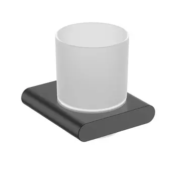 Стакан Timo Luiro 18432/03 для зубных щеток, черный матовый