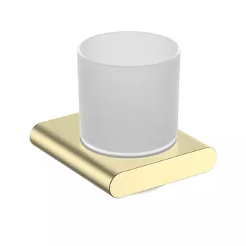 Стакан Timo Luiro 18432/17 для зубных щеток, золото матовое