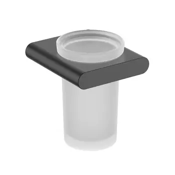 Стакан Timo Luiro 18433/03 для зубных щеток, черный матовый