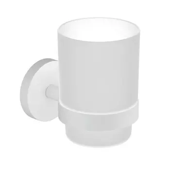Стакан Timo Saona 13031/16 для зубных щеток, белый матовый