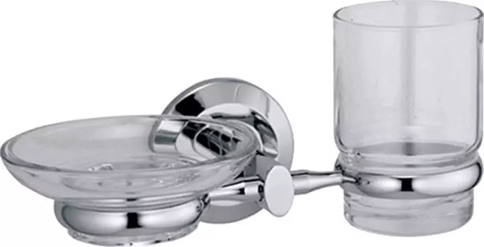 Стакан WasserKRAFT Rhein K-6226 с мыльницей