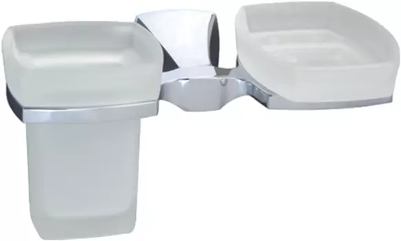 Стакан WasserKRAFT Wern K-2526 с мыльницей