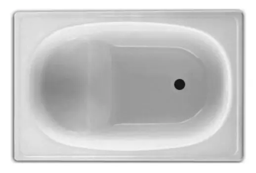 Стальная ванна BLB Europa Mini B05E сидячая 105x70 см B05E22001