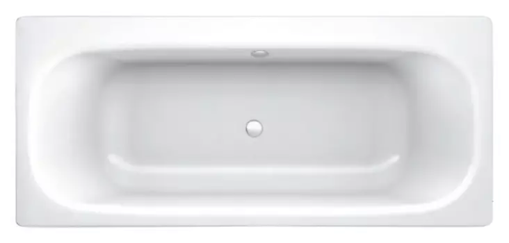 Стальная ванна BLB Universal DUO HG B75Q 170x75 см