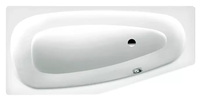 Стальная ванна Kaldewei Mini 830 R с покрытием Easy-Clean 157x75 см 224600013001