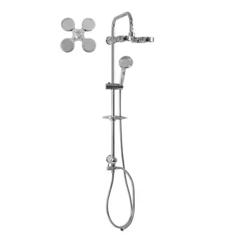 Стойка душевая МАК 3059 тропический душ