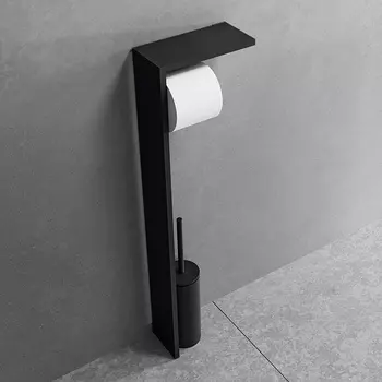 Стойка Novellini Kuadra R90AKFPRS-H черная матовая