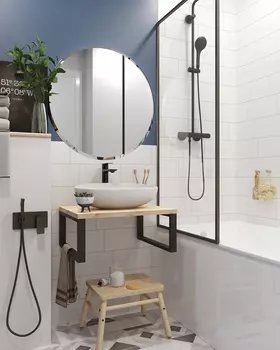 Столешница с раковиной 1Marka GRUNGE LOFT 60 Дуб Вотан