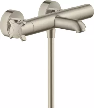 Термостат Axor Citterio E 36140820 для ванны с душем, шлифованный никель