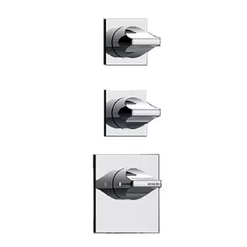 Термостат Bossini Apice Z035203.030 для ванны с душем, на 2 потребителя, хром