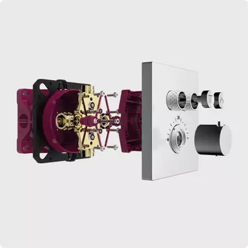 Термостат для душа AQUAme AQM8801CR хром