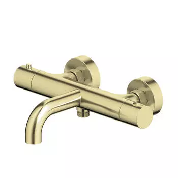 Термостат для душа Aquatek Европа AQ1343BG золото шлифованное