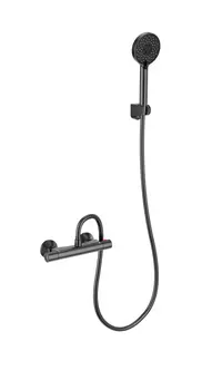 Термостат для душа Wonzon & Woghand WW-B1005-A-BGG темный графит