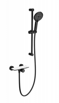 Термостат для душа Wonzon & Woghand WW-B2052-A-MB черный