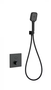 Термостат для душа Wonzon & Woghand WW-D1017-B-MB черный