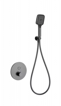 Термостат для душа Wonzon & Woghand WW-D1017-A-BGG темный графит