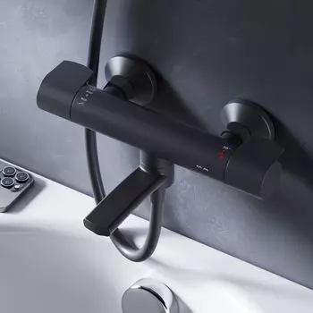 Термостат для ванны с душем Am.Pm X-Joy F85A50022 черный