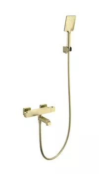 Термостат для ванны с душем Wonzon & Woghand WW-B2026-A1-BG золото