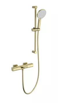 Термостат для ванны с душем Wonzon & Woghand WW-C2017-A-BG золото