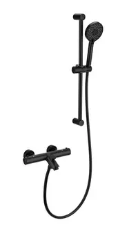 Термостат для ванны с душем Wonzon & Woghand WW-C2002-A-MB черный