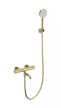 Термостат для ванны с душем Wonzon & Woghand WW-B3029-A1-BG золото