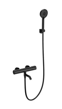 Термостат для ванны с душем Wonzon & Woghand WW-A2006-A1-MB черный