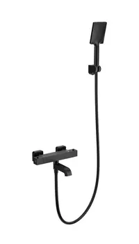 Термостат для ванны с душем Wonzon & Woghand WW-B2026-A1-MB черный