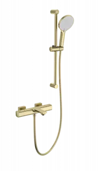 Термостат для ванны с душем Wonzon & Woghand WW-C2011-A-BG золото