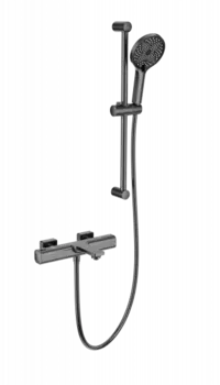 Термостат для ванны с душем Wonzon & Woghand WW-C2011-A-BGG темный графит