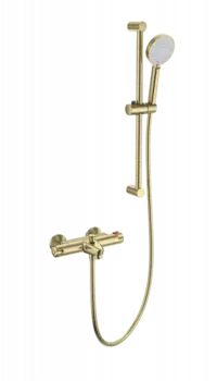 Термостат для ванны с душем Wonzon & Woghand WW-C2001-A-BG золото