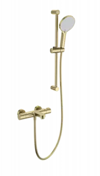 Термостат для ванны с душем Wonzon & Woghand WW-C2018-A-BG золото