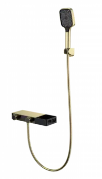 Термостат для ванны с душем Wonzon & Woghand WW-B2551-A-BG золото