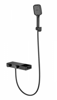 Термостат для ванны с душем Wonzon & Woghand WW-B2551-A-MB черный