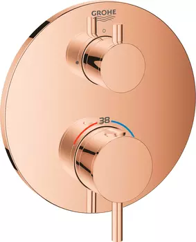 Термостат Grohe Atrio 24134DA3 для душа, теплый закат