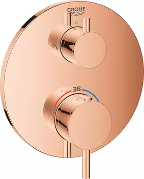 Термостат Grohe Atrio 24135DA3 для душа, теплый закат
