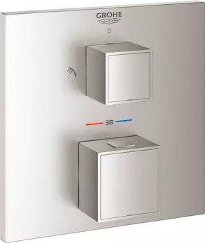 Термостат Grohe Grohtherm Cube 24154DC0 для душа, суперсталь