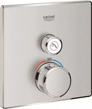 Термостат Grohe Grohtherm SmartControl 29123DC0 для душа, суперсталь