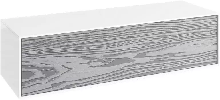 Тумба Aqwella Genesis 120 дополнительная миллениум серый