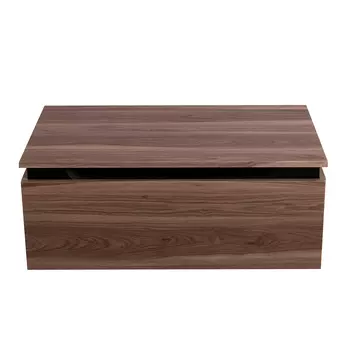 Тумба Cezares Slider 80 универсальная, 1 ящик, орех дымчатый