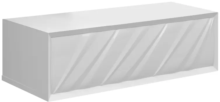 Тумба Marka One Glace 100П 1 в.я. белый глянец (низ) У73576