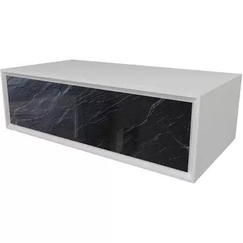 Тумба Marka One Milacco 100П 1в.я. Black stone (низ) У83571