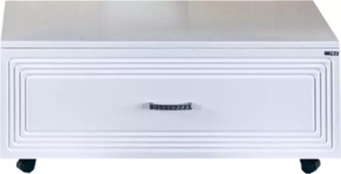 Тумба Misty Европа 90 подкатная белая эмаль